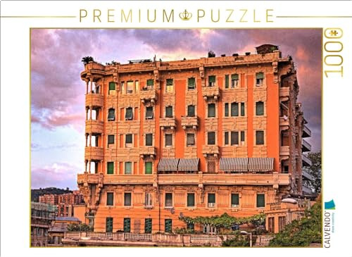 CALVENDO Puzzle EIN Motiv aus dem Kalender Die Zeitlose Schönheit von Genua | 1000 Teile Lege-Größe 64 x 48 cm Foto-Puzzle für glückliche Stunden