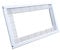 M.PASCUAL - Marco para microondas | 60x40 - BLANCO | PVC