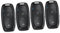 Gadpiparty 4 Pièces Selfie Multifonction appareils Wi-FI Portables clicker de Lecteur d'annuaire téléphonique telecommande Universelle télécommande Universelle cam Téléphone (s liseuse Charge