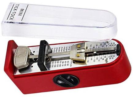 Präzises Mechanisches Metronom Für Musiker Gitarre Bass Klavier Trommel Violine Track Beat Und Rhythmusinstrumente Kleines Metronom