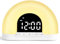 Ainiv Réveil Lumineux avec Simulation du Lever du Soleil, Lampe de Réveil avec Double Alarme, 9 Minutes Répétition, 30 Niveaux de Lumière à Intensité Variable Horloge Numérique