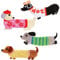 4 Stück Dackel-Hunde-aufnäher Zum Aufbügeln, Bestickte Aufnäher Zum Selbermachen, Aufnähen, Applikationen, Kleidung, Dekoration Für Rucksäcke, T-Shirts