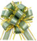 jijAcraft 12 Stück Grün Geschenkschleifen, Groß Weihnachtsschleifen Selbstklebend 16cm, Grün Weihnachts Schleifen Zubehör für Geschenkverpackungen, Weinflaschendeko, Weihnachtsdeko, Floristen