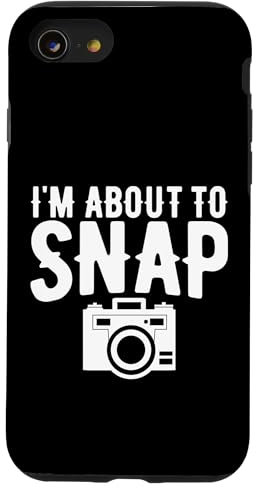Coque pour iPhone SE (2020) / 7 / 8 Appareil photo, photographe, drôle, sur le point de prendre