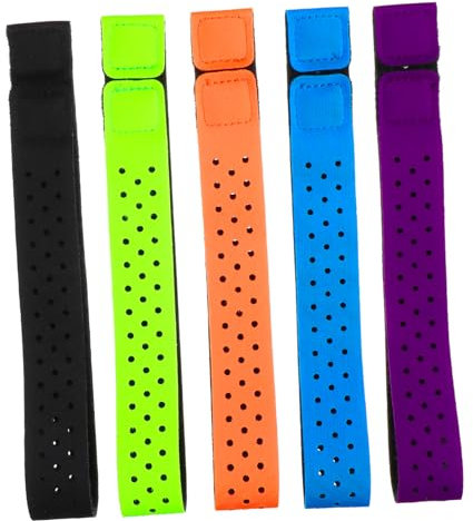 TOGEVAL 5 STK Armband Zur Überwachung Der Herzfrequenz Beim Laufen Herzfrequenz-brustgurt Herzfrequenz-monitorband Pulsuhren Herzfrequenzgurt Ersatz-Armband Laufarmband Ok Tuch
