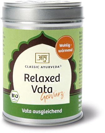 Classic Ayurveda - Bio Relaxed Vata - 70 g - Ayurvedische Mischung zur Harmonisierung des Vata-Typs