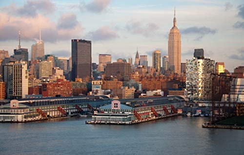 2000-teiliges Puzzle, New York Manhattan Panorama-Puzzle, einzigartige Geburtstags, 70 x 100 cm