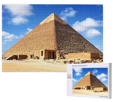 Pyramid Jigsaw Puzzles for Adults 3000 Landscape Large Jigsaw Puzzles for Adults, Funny/Difficult/Impossible/Challenging Decompression Games, As a Birthday for Women and Men 2T-603
