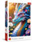 Trefl - Farbiger Drache - Puzzle mit 1000 Teilen - Mehrfarbiger Drache in Einer Blumenlandschaft, für Erwachsene und Kinder ab 14 Jahren