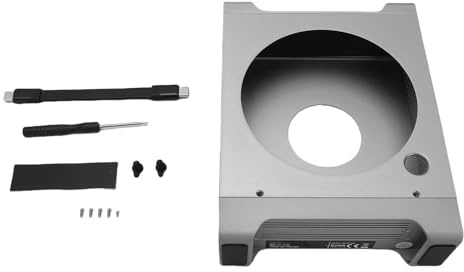 Annadue 9 in 1 USB 3.2 Gen 2 Stand Hub Dock con Contenitore SSD M.2 NVME, Trasferimento Rapido da 10 Gbps, Lettore di Schede SD/TF per PC/laptop, Memoria Espandibile da 8 TB