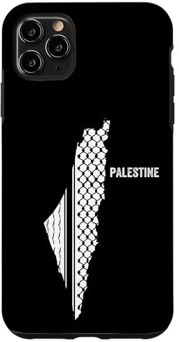 Hülle für iPhone 11 Pro Max i Love Palestine, Palastine Illustration Graphic Design