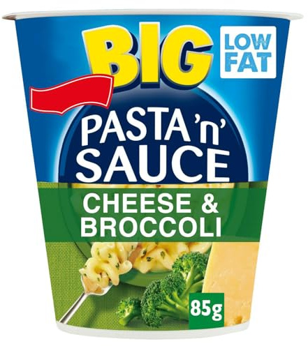 Pasta 'n' Sauce Big Cheese & Broccoli Instant Pot, Low Fat, Vegetarian, 85g