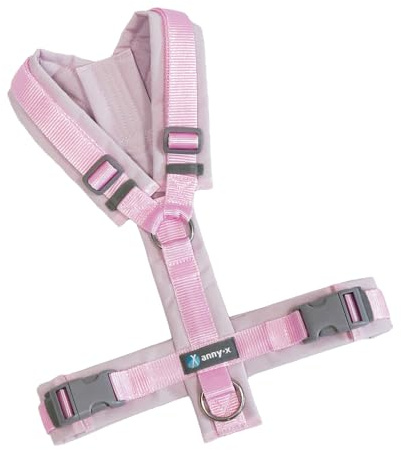 Anny-X Brustgeschirr Fun Zuckerwatte | Hundegeschirr Größe M (Brustumfang 62-74 cm)