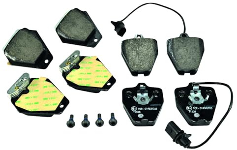 HELLA 8DB 355 010-191 Bremsbeläge - mit Warnkontakt - T1328 - für u.a. AUDI