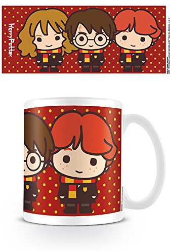 Harry Potter - Taza Chibi Harry Ron Hermione, 315 ML