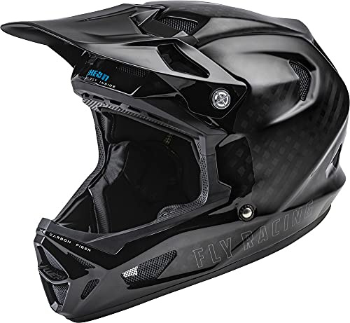 FLY Racing WERX-R Carbon Full-Face Mountain Bike Helmet — 12K Carbon Shell, RHEON, Triple-Density EPS, TFV Ventilation, Quick-Release Cheek Pads — Downhill / BMX