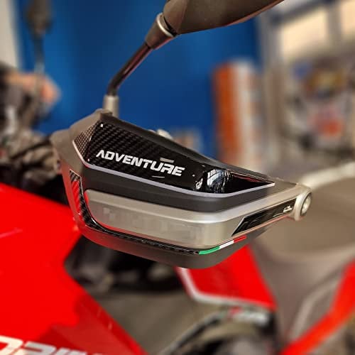 Resin Bike Adesivi Moto Compatibile con Moto Morini X-CAPE 650 2023 2022. Protezione Moto Paramani da Urti e Graffi. Coppia di Adesivi 3D Resinato X-CAPE 649