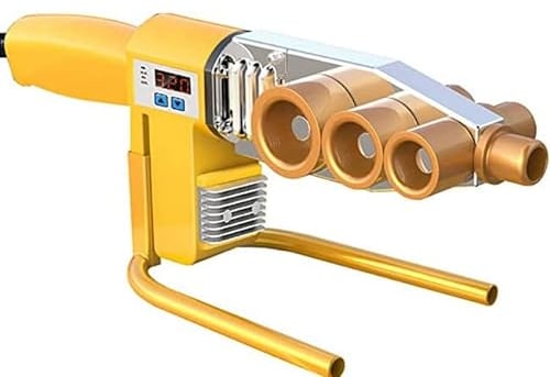 Muffenschweißgerät Schweißgerät Kunststoff mit Digitalanzeige, Rohrschmelzschweißen 20/25/32/40/50/63mm für PPR PE PP,220V 1000W