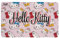 United Labels Hello Kitty Brettchen -Allover - Frühstücksbrettchen Schneidebrettchen aus Resopal