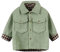 Damen Winterjacke Kleinkind Kinder Baby Jungen Plaid Knopfleiste Taschen Cord Jacke Mantel Oberbekleidung Winddicht Warme Kleidung Mantel Jacken Babys Jungs (Green, 18-24 Months)