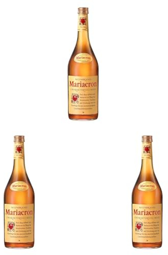 Mariacron Weinbrand (1 x 0,7l) (Packung mit 3)