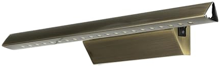 Licht-Erlebnisse LED Wandlampe Schalter, Spiegelleuchte Bad, Bilderleuchte, Bilderlampe, Spiegel Beleuchtung LED, 3900 K, flexibel, Wandleuchte Badezimmer