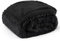 BEDSURE wasserdichte Hundedecke für große Hunde - 152 x 203 cm Langer Plüsch Hundedecke waschbar, Haustier Decke flauschig und weich, Schutzdecke Hundesofa, Schwarz