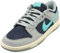Nike Herren Dunk Low Retro Premium Sneaker, Light Pumice Green Frost Dark Obsidian, 45 EU