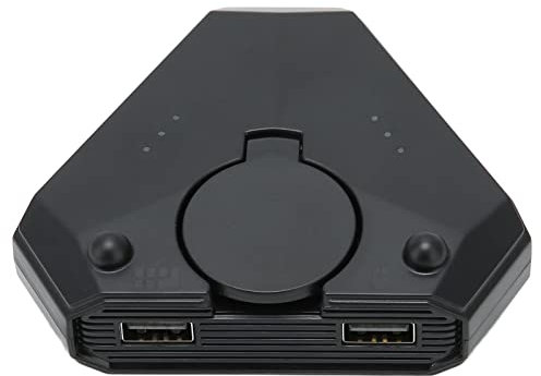 Gigicial Kabelgebundener Tastatur- Und Mausadapter, Tragbarer Blue Tooth 5.0-Gamecontroller-Adapter, Unterstützt IOS, Android, Maus- Und Tastaturkonverter, Schnellladeschnittstelle
