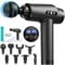 Massage Gun Deep Tissue, Massage Gun Powerful Muscle Massage Gun, 30 Speeds Portable Muscle Percussion Massager, Cordless Quiet Electric Handheld Massagers for Whole Body Back Relax Pain Relief