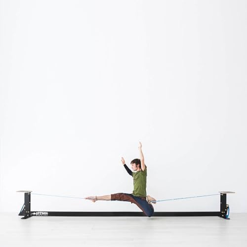Slackhouse 4.0 - Slackline-Struktur - Indoor-Slackline-System 4 m - Trainiert das Gleichgewicht, leicht transportierbar, geeignet für Anfänger und Experten - Kompatibel mit Allen Spider-Slacklines