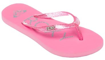 Roxy Viva Sparkle FlipFlops for Girls Sandalen Mädchen 33 Rot