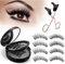 Magnetic Eyelashes,Magnetic Eyelashes No Glue,Magnetic Eyelashes Without Eyeliner,2 Pair Reusable Magnetic Eyelashes With Applicator,Magnetic Natural Eyelashes,Looking Natural 3d False Eyelashes Kit