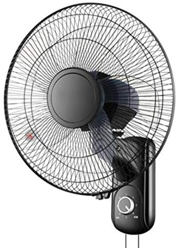 LYDBMYT Ventilador de Pared oscilante de 16 Pulgadas, Ventilador silencioso Industrial de 3 velocidades, Ventilador montado en la Pared para Oficina en casa (con Cable de extensión de 3 m)