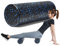 High Density Foam Roller, Travel Roller, Multi Purpose Pilates, 17.72x5.91 Inches Practical Core Workout, Exercise Matpilates for Stretching, Back, Legs & Arms