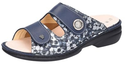 Finn Comfort ZENO Pantolette Strech blau