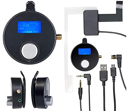 auvisio DAB Adapter: DAB+/DAB-Empfänger mit FM-Transmitter, AUX-Audioausgang, für Kfz/HiFi (DAB Autoradio, DAB Adapter Auto, Freisprecheinrichtung)
