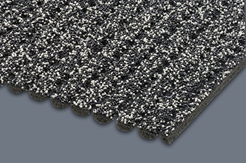 AKO Sicherheits-Stufenmatte Rutschfest 30 x 73 cm R13- Made in Germany Salz-Pfeffer 1 Stück