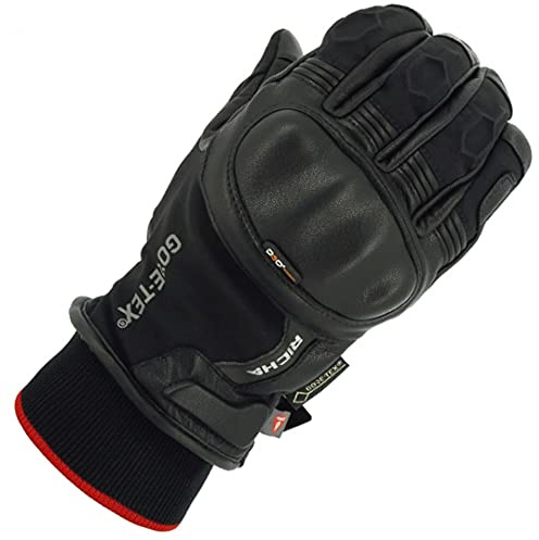 Richa Ghent Gore-Tex waterproof Motorcycle Gloves, black, L
