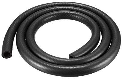 sourcing map Fuel Line Hose Rubber 12mm I.D. 1.5M/5Ft Diesel Petrol Hose Engine Pipe Tubing