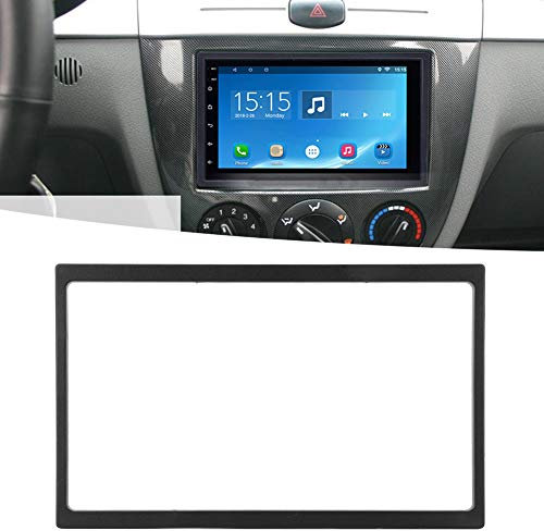 Universal 2 Din 7in PST Fascia gruesa, PST Fascia gruesa Car Fascia Dash Mount DVD Navigation Audio Frame para 178x102mm