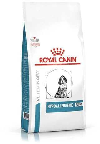 Royal Canin Veterinary Hypoallergenic Puppy | 3,5 kg | Diät-Alleinfuttermittel für Welpen | Kann seinen Beitrag zur Risikominimierung von Nährstoffintoleranzen leisten | Mit Reis