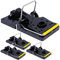 Lot de 4 Pièges à Rats en Plastique I Grand piège à Rats sans Poison I Tapette puissante I Utilisation Simple, Réutilisable, Efficace