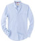J.VER Men's Light Blue Oxford Shirt Long Sleeve Casual Plain Regular Fit Button Down Smart Dress Shirts for Men Adult with Pocket L
