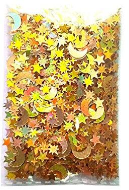 Wzxhew # Urlaubsdekoration, illusorische, immer bunte Papierreste, Hochzeits- und Geburtstagsfeier-Dekorationen, handgeworfene Papierreste (Gold, Einheitsgröße)