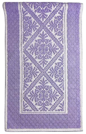 Markotex Tappeto Sardo Stuoia Passatoia tappeto bagno 100% Cotone Made In Italy prodotto in sardegna (Lilla, 55x115)