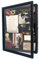 FramePro Große Schattenbox Vitrine Rahmen mit Glasfenstertür Bilderrahmen Holz Box für Objektrahmen Tiefer Fotorahmen Shadowbox Memorabilia Bouquet Medaillen Geschenk Schwarz 28x35 cm