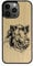 Enowood Coque en Bois de téléphone Iphone Artisanale - Sanglier 2 - Iphone 11 Pro - Charme