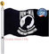 Pow Mia-Flagge, 7,6 x 12,7 cm, doppelseitig, strapazierfähig, 3-lagig, Militär-Flaggen, Doppelnähte, für Zuhause, Firma, drinnen und draußen