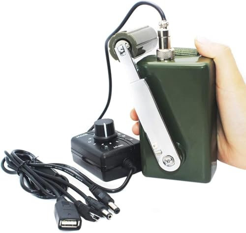 Portable Dynamo Generator, Waterproof Charger With DC Converter, For Mobile Laptop Battery Outdoor Emergency Power Supply(30W 0-28V)